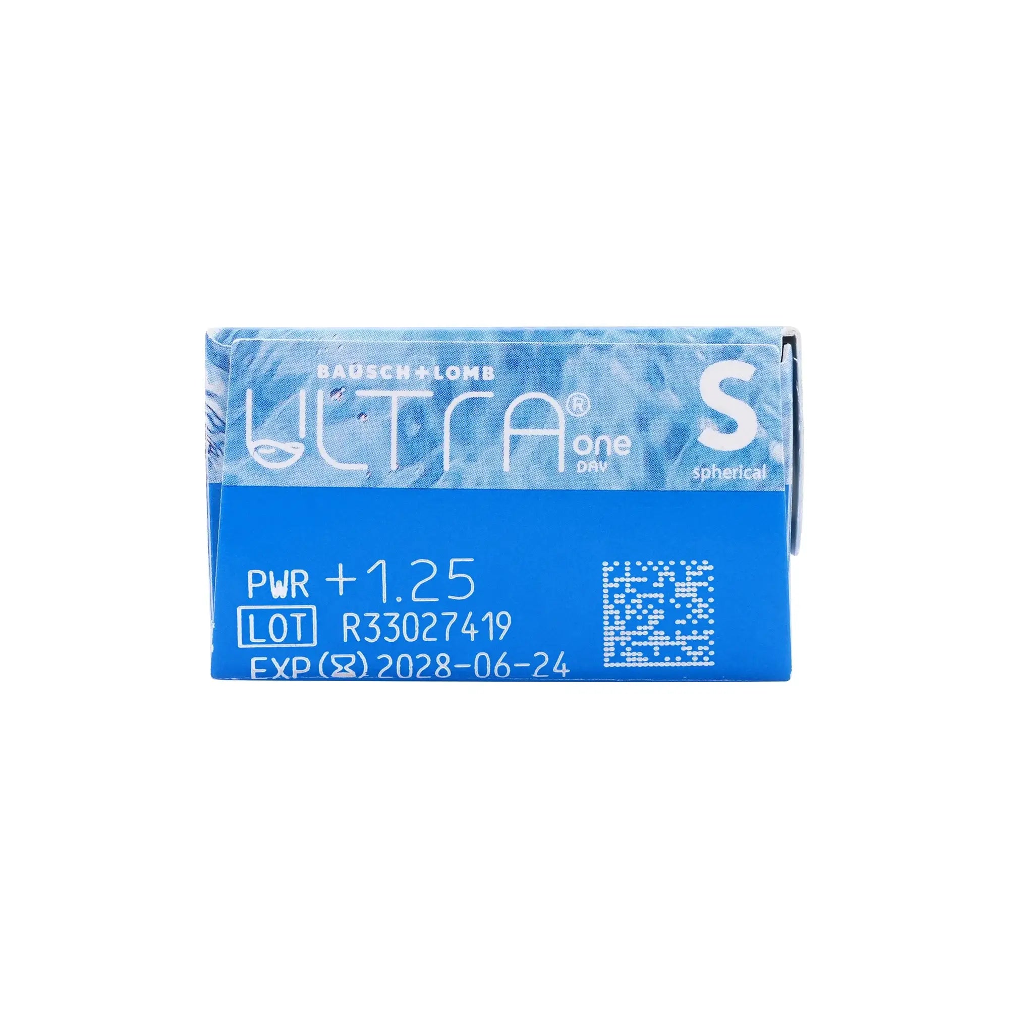 59625-Ultra One Day Soft Contact Lenses 30pcs +1.25 +5