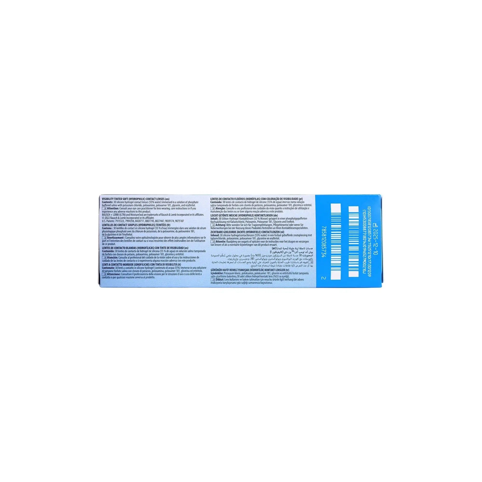 59640-Ultra One Day Soft Contact Lenses 30pcs +5.00 +6