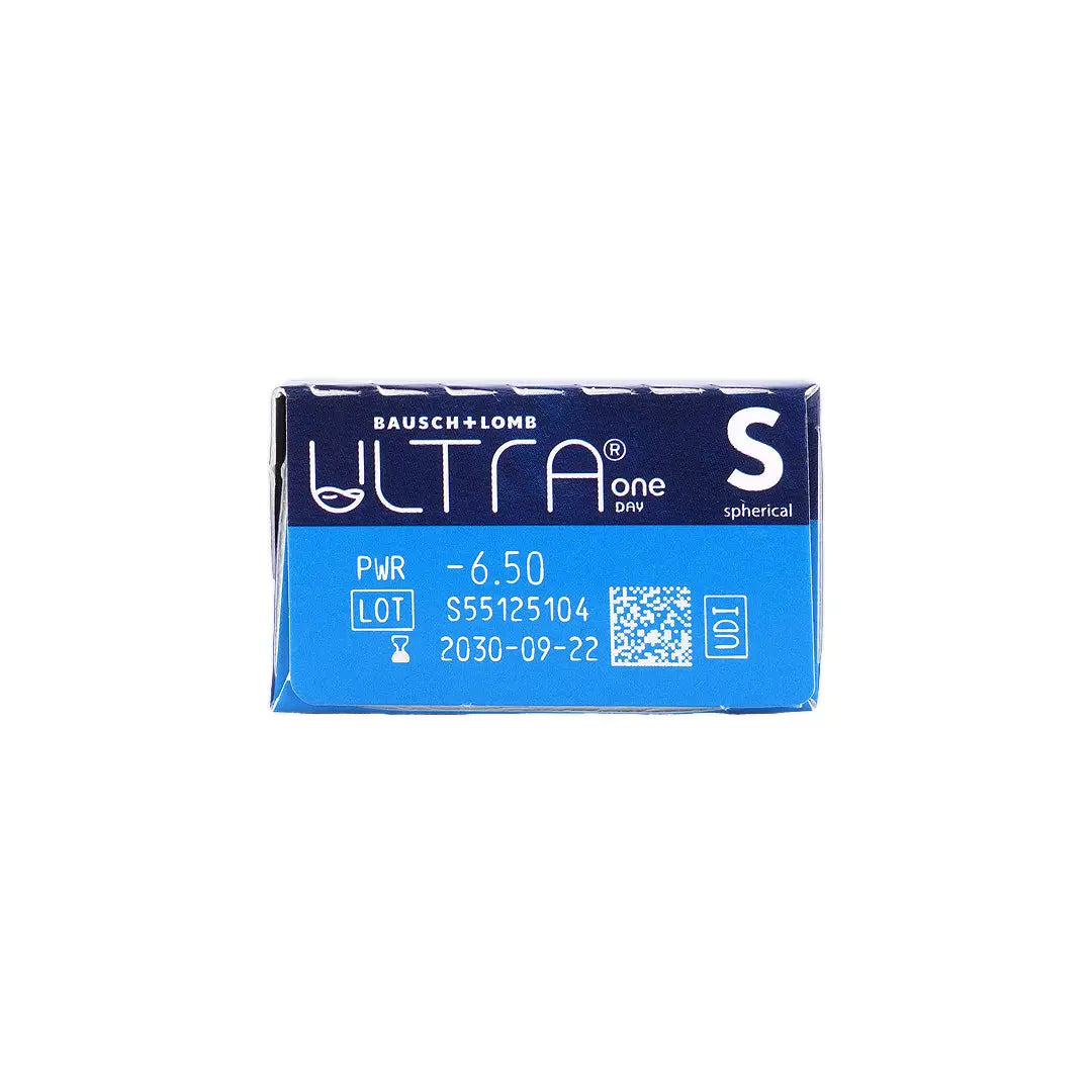 Ultra One Day Soft Contact Lenses 30pcs -6.50