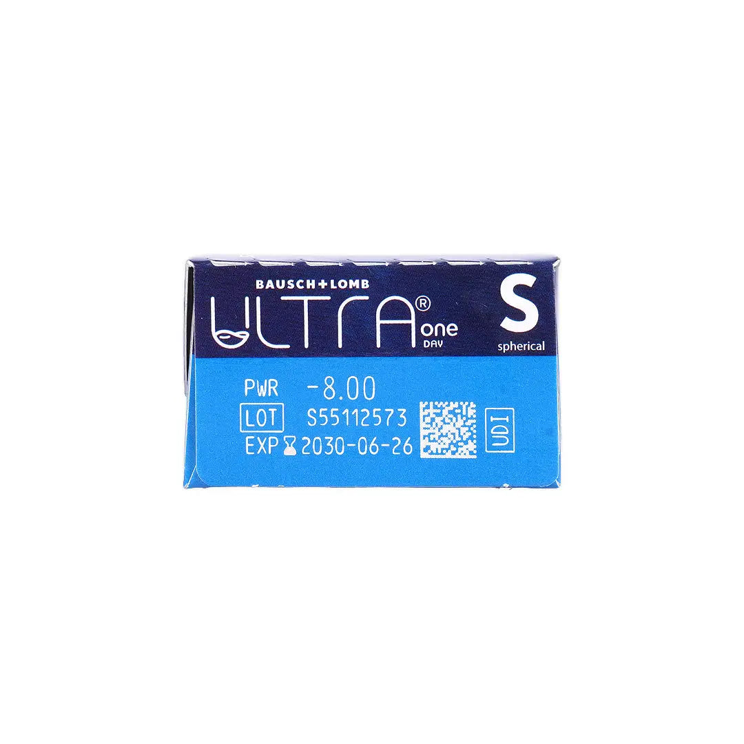 Ultra One Day Soft Contact Lenses 30pcs -8.00