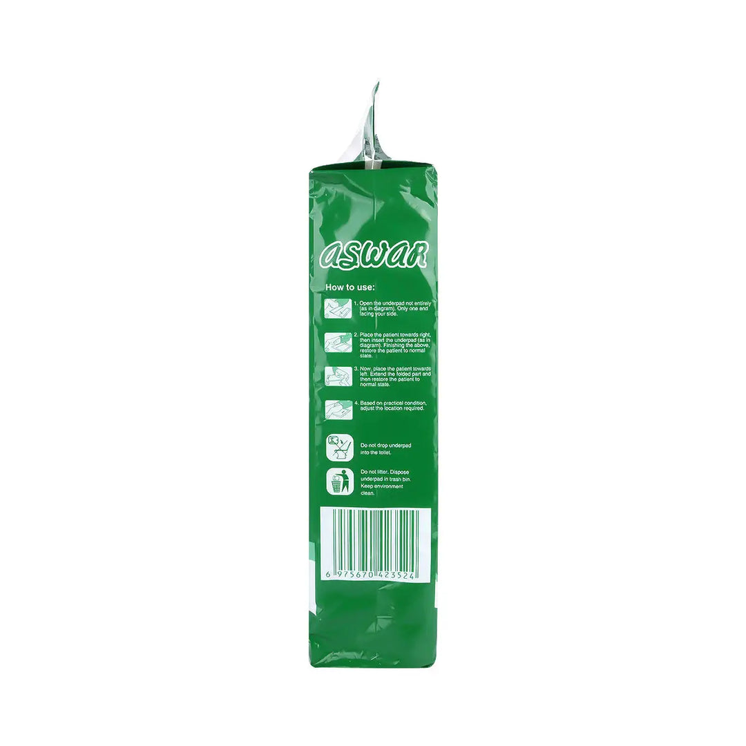59669-Aswar Underpads 60x90cm 10 Pads +3