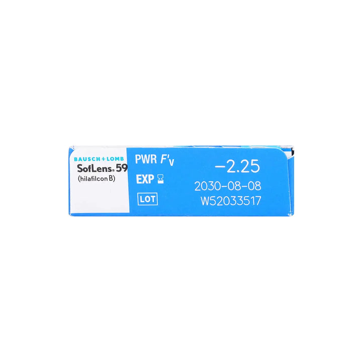 59676-SofLens 59 Monthly Soft Contact Lenses 6pcs -2.25 +2