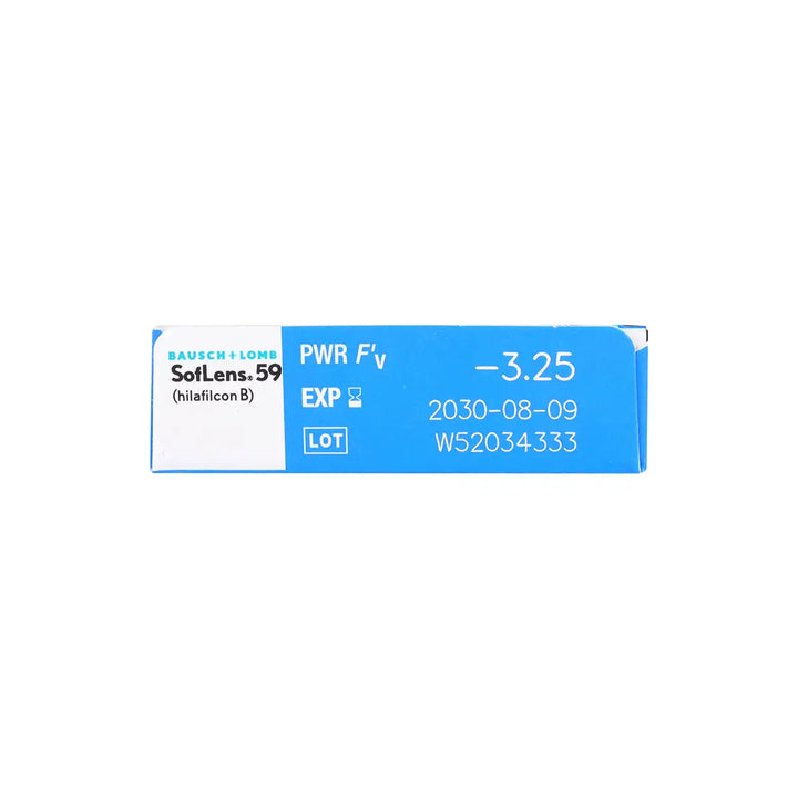 59680-SofLens 59 Monthly Soft Contact Lenses 6pcs -3.25 +2