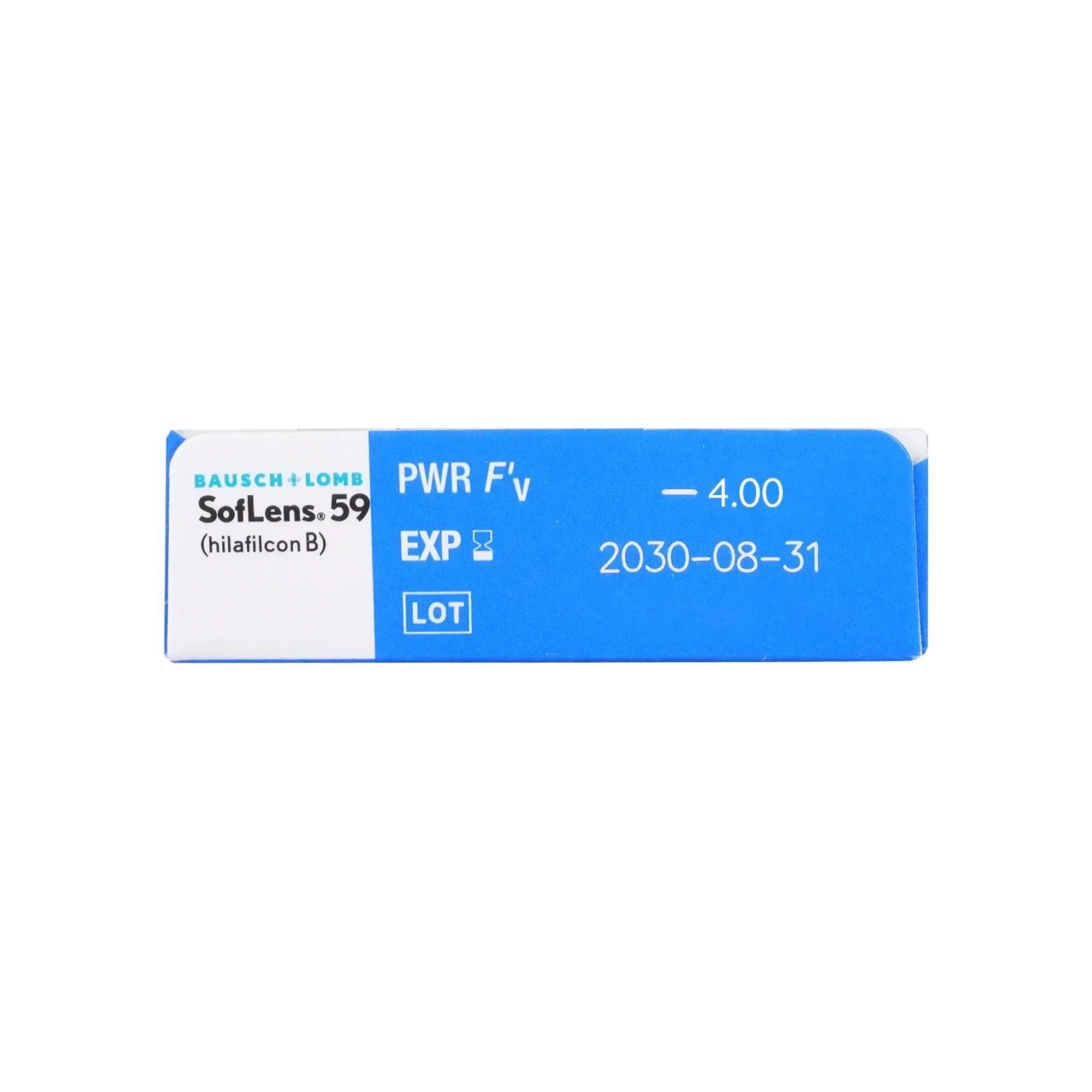 SofLens 59 Monthly Soft Contact Lenses 6pcs -4.00