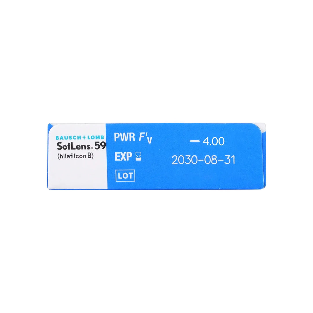 59683-SofLens 59 Monthly Soft Contact Lenses 6pcs -4.00 +4