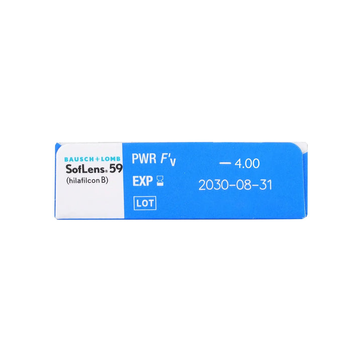 59683-SofLens 59 Monthly Soft Contact Lenses 6pcs -4.00 +4