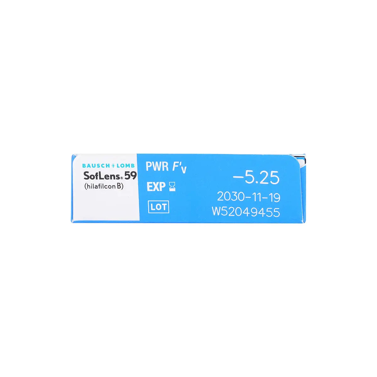2-SofLens 59 Monthly Soft Contact Lenses 6pcs -5.25 +1