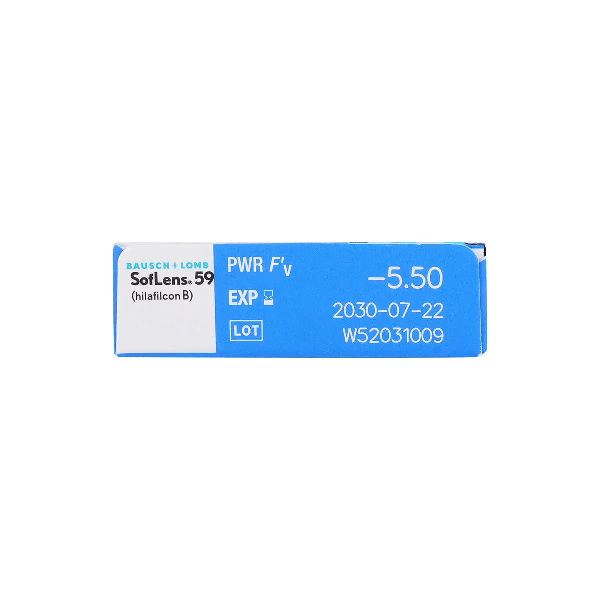 2-SofLens 59 Monthly Soft Contact Lenses 6pcs -5.50 +1