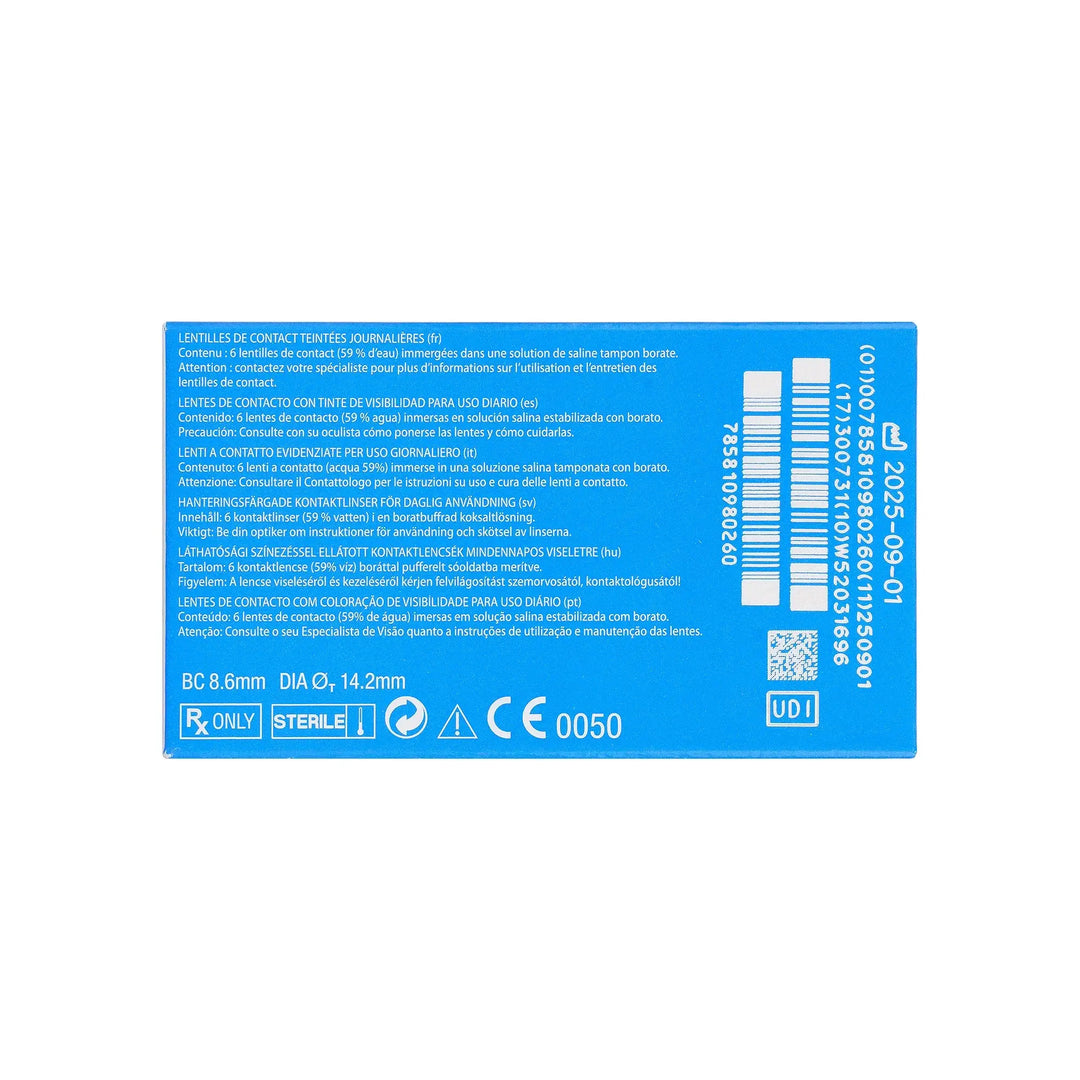 59690-SofLens 59 Monthly Soft Contact Lenses 6pcs -5.75 +1