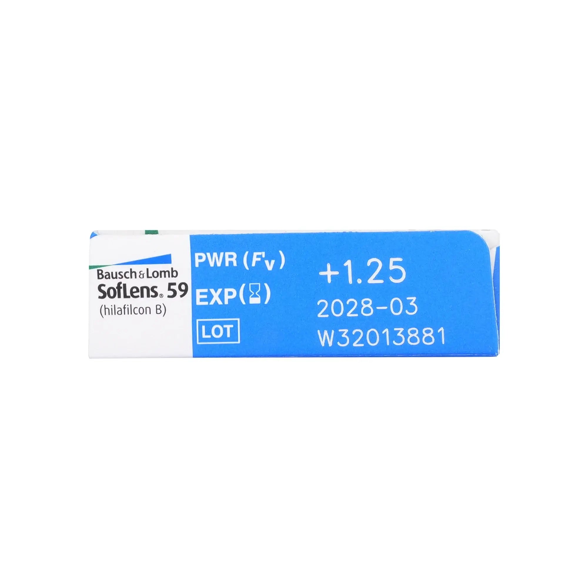 سوفلينس 59 عدسات لاصقة سوفت شهرية 6 قطع +1.25
