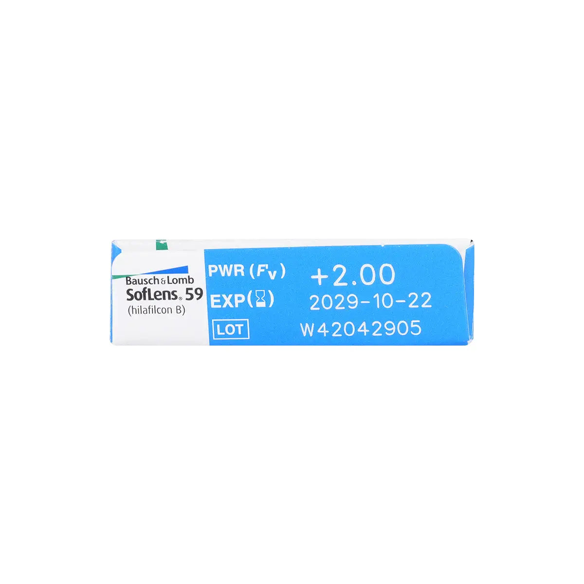 4-SofLens 59 Monthly Soft Contact Lenses 6pcs +2.00 +3