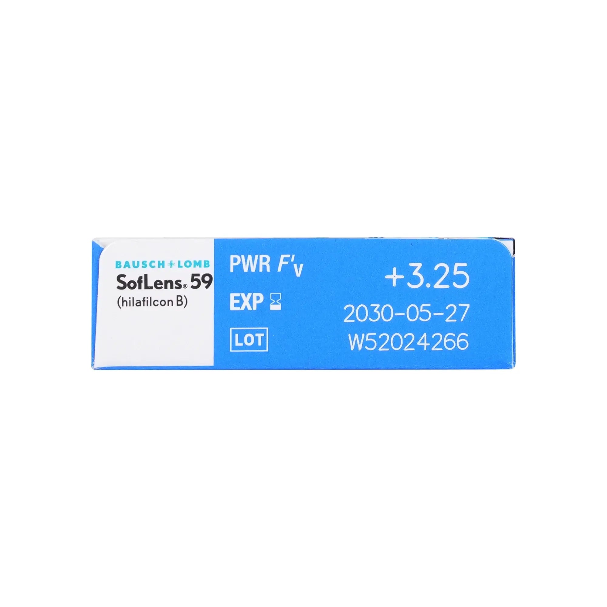 سوفلينس 59 عدسات لاصقة سوفت شهرية 6 قطع +3.25