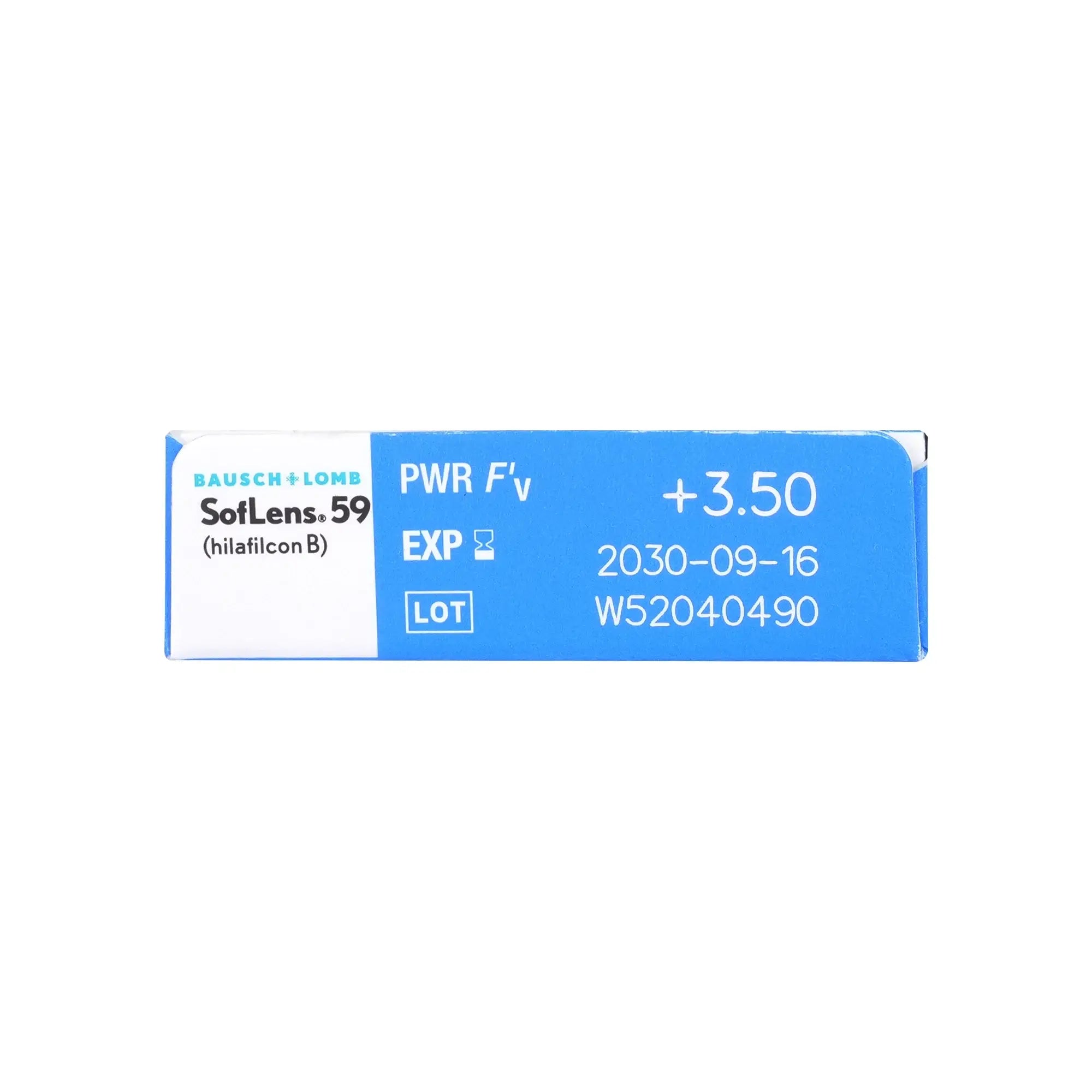 سوفلينس 59 عدسات لاصقة سوفت شهرية 6 قطع +3.50