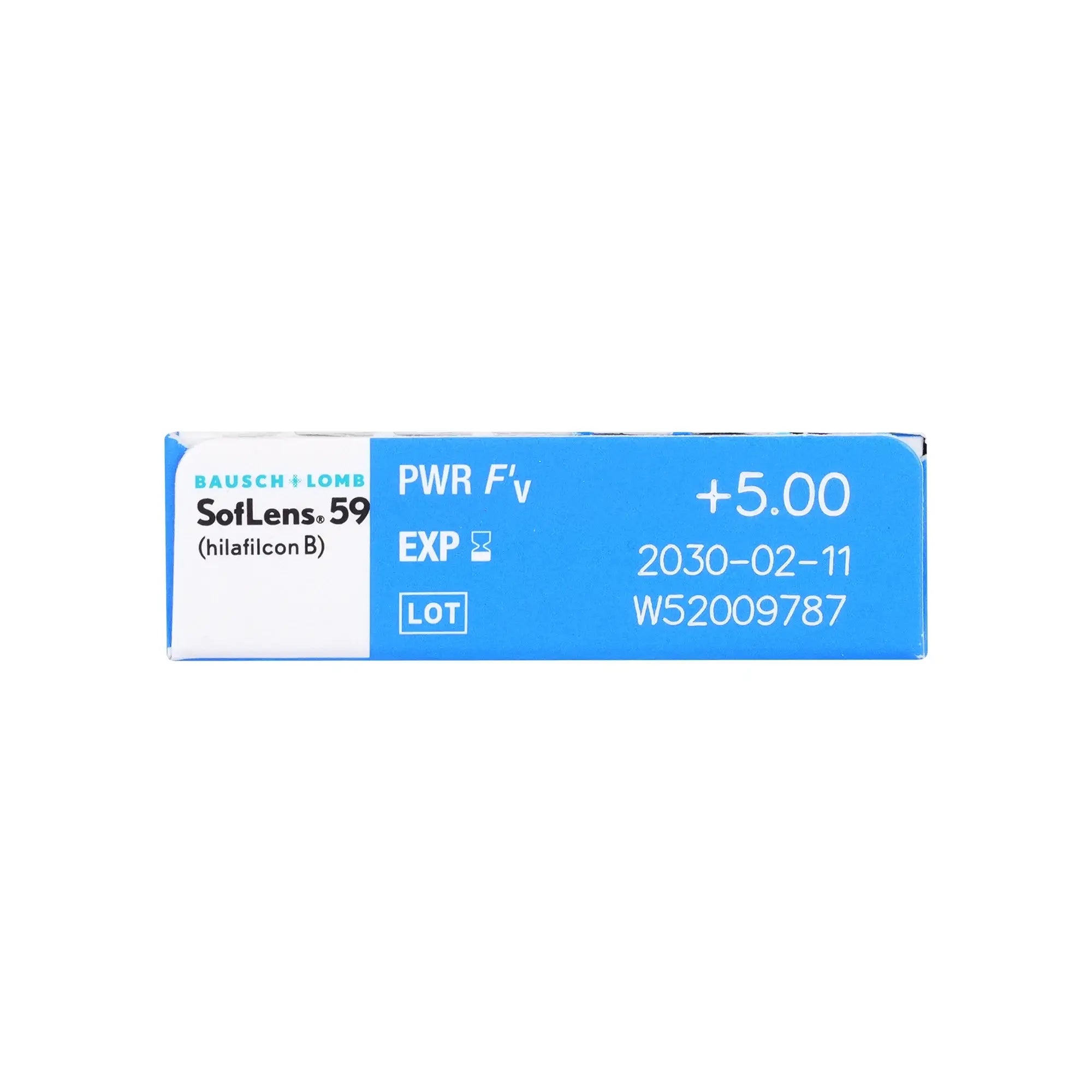 سوفلينس 59 عدسات لاصقة سوفت شهرية 6 قطع +5.00