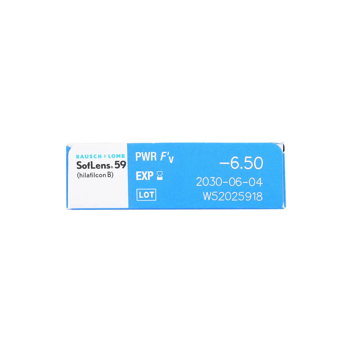5-SofLens 59 Monthly Soft Contact Lenses 6pcs -6.50 +4