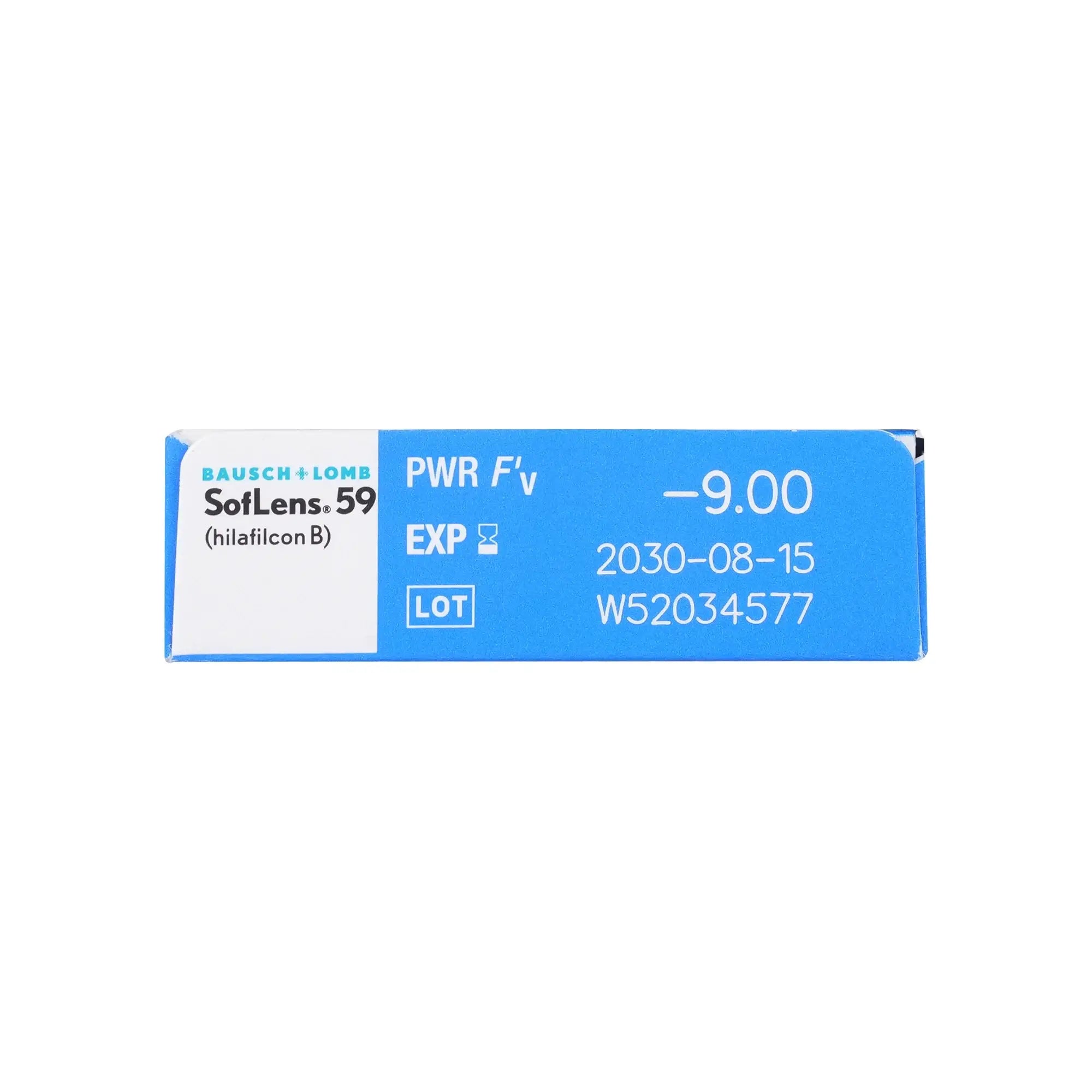 SofLens 59 Monthly Soft Contact Lenses 6pcs -9.00