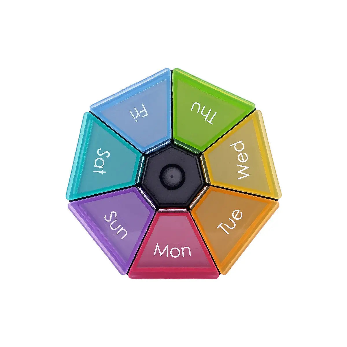 4-Ezy Dose Weekly Protable Pill Organizer-70445 +3