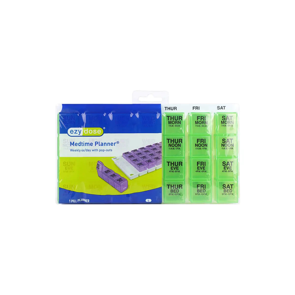 1-Ezy Dose Weekly Pill Medtime Planner 4xDay-67165