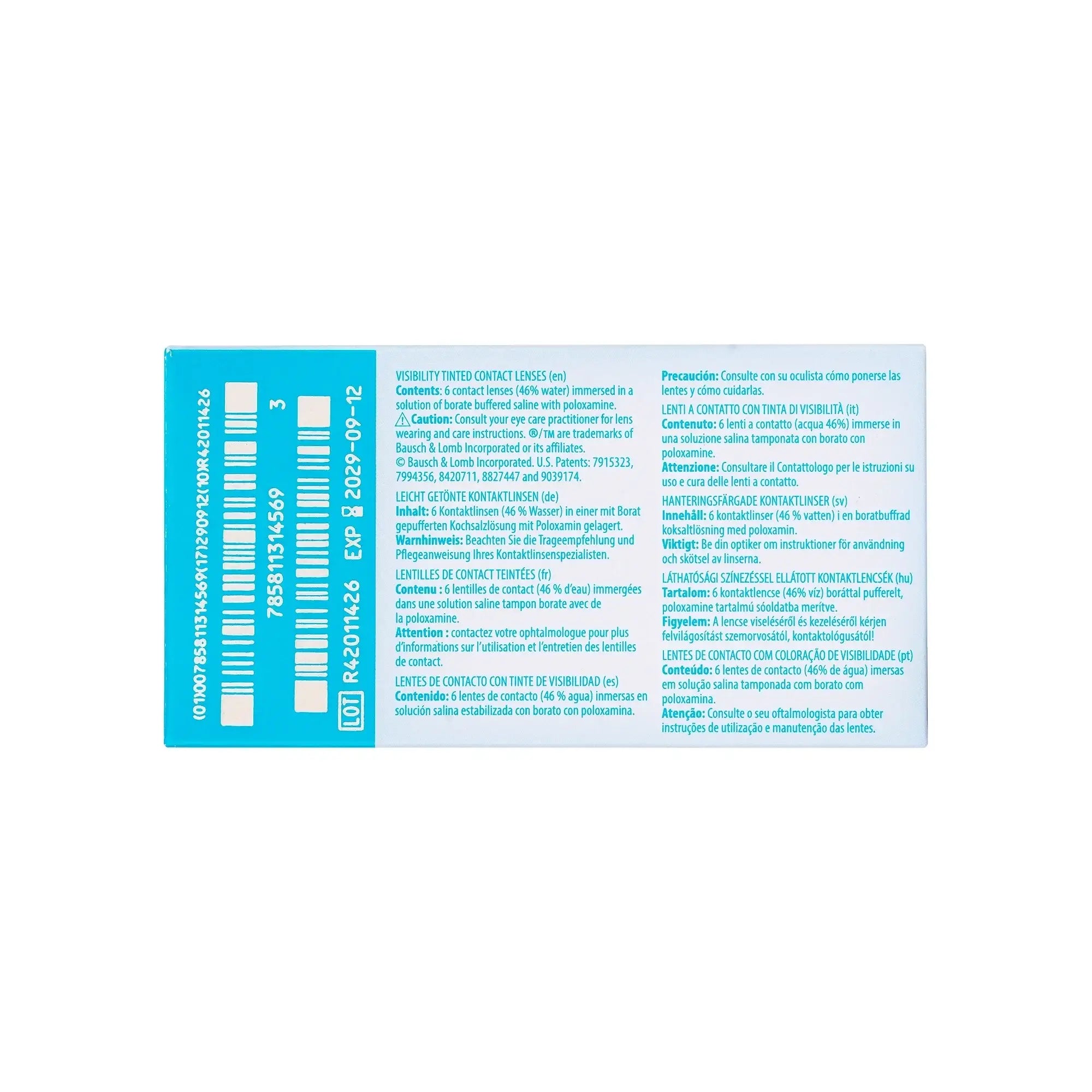 59734-Ultra MoistureSeal Soft Contact Lenses 6pcs -1.50 +4