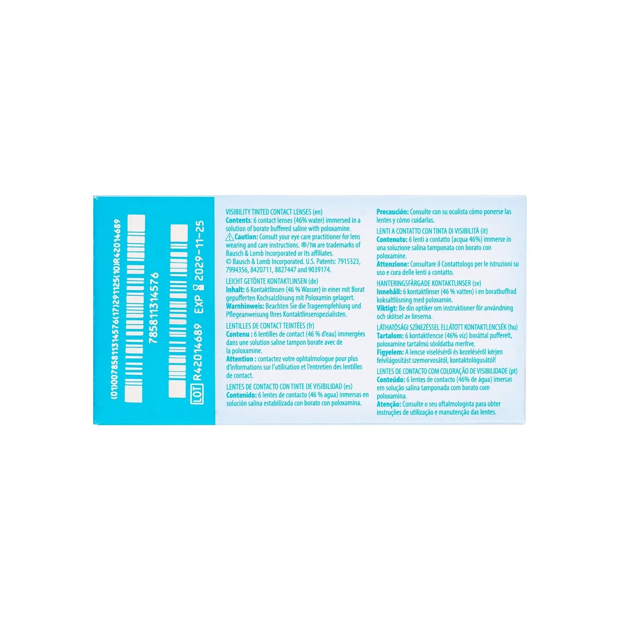 59735-Ultra MoistureSeal Soft Contact Lenses 6pcs -1.75 +4