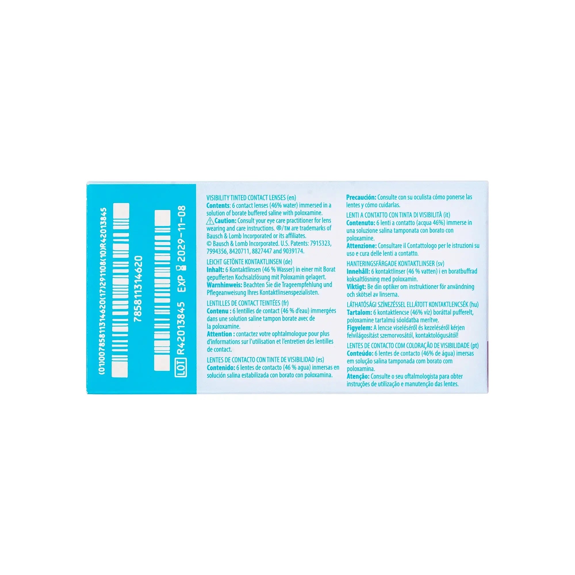 59740-Ultra MoistureSeal Soft Contact Lenses 6pcs -3.00 +1