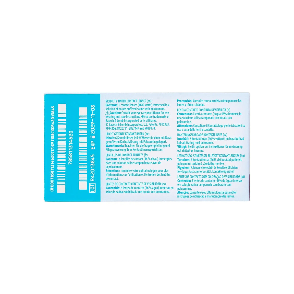 59740-Ultra MoistureSeal Soft Contact Lenses 6pcs -3.00 +1