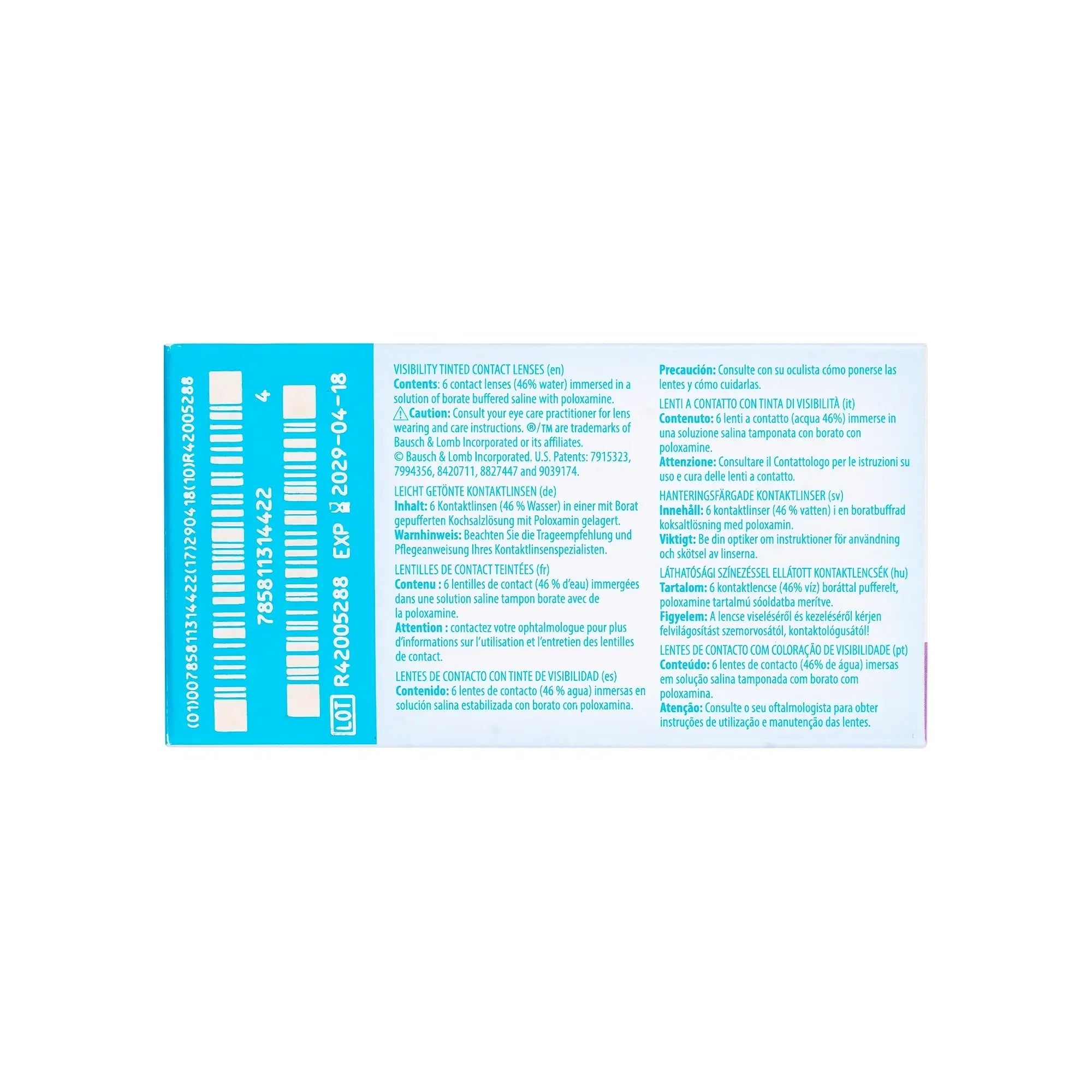 59768-Ultra MoistureSeal Soft Contact Lenses 6pcs +4.25 +1