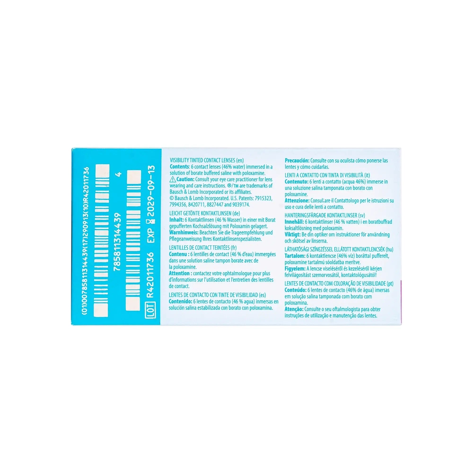 59769-Ultra MoistureSeal Soft Contact Lenses 6pcs +4.50 +1