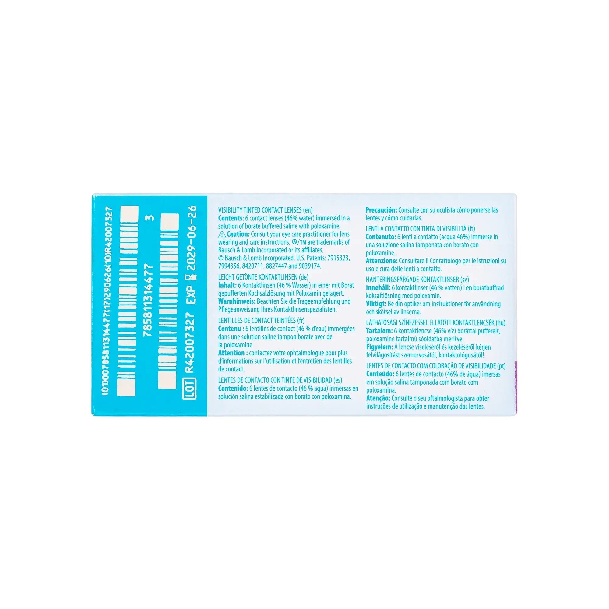 59773-Ultra MoistureSeal Soft Contact Lenses 6pcs +5.50 +1