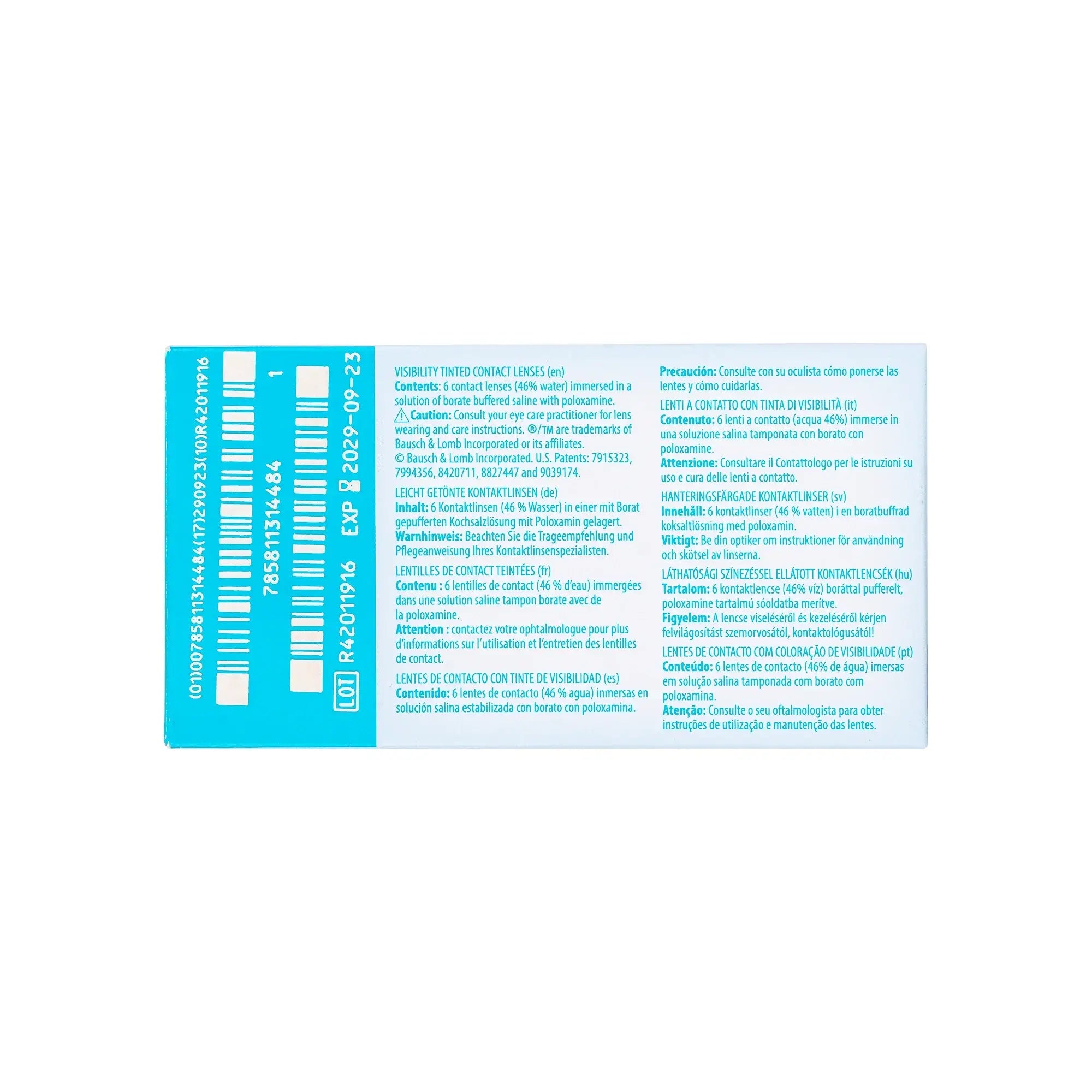 59774-Ultra MoistureSeal Soft Contact Lenses 6pcs +5.75 +1