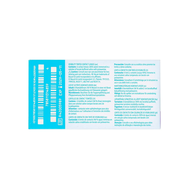 59783-Ultra MoistureSeal Soft Contact Lenses 6pcs -11.50 +2