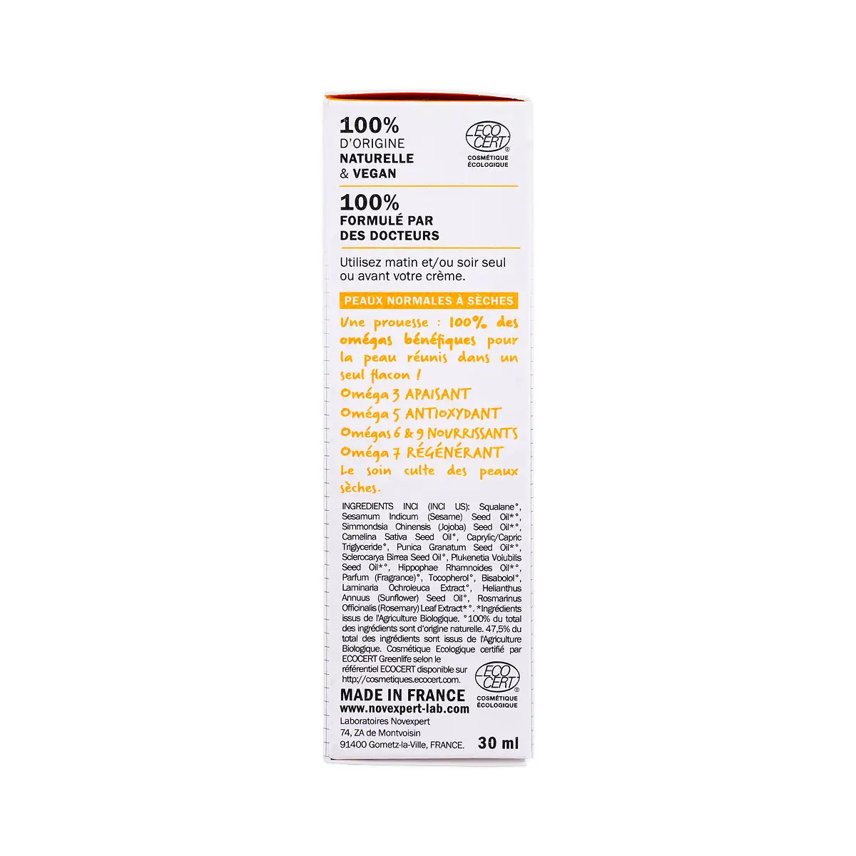 8-Novexpert Beauty Oil Booster With Omegas 30ml +7