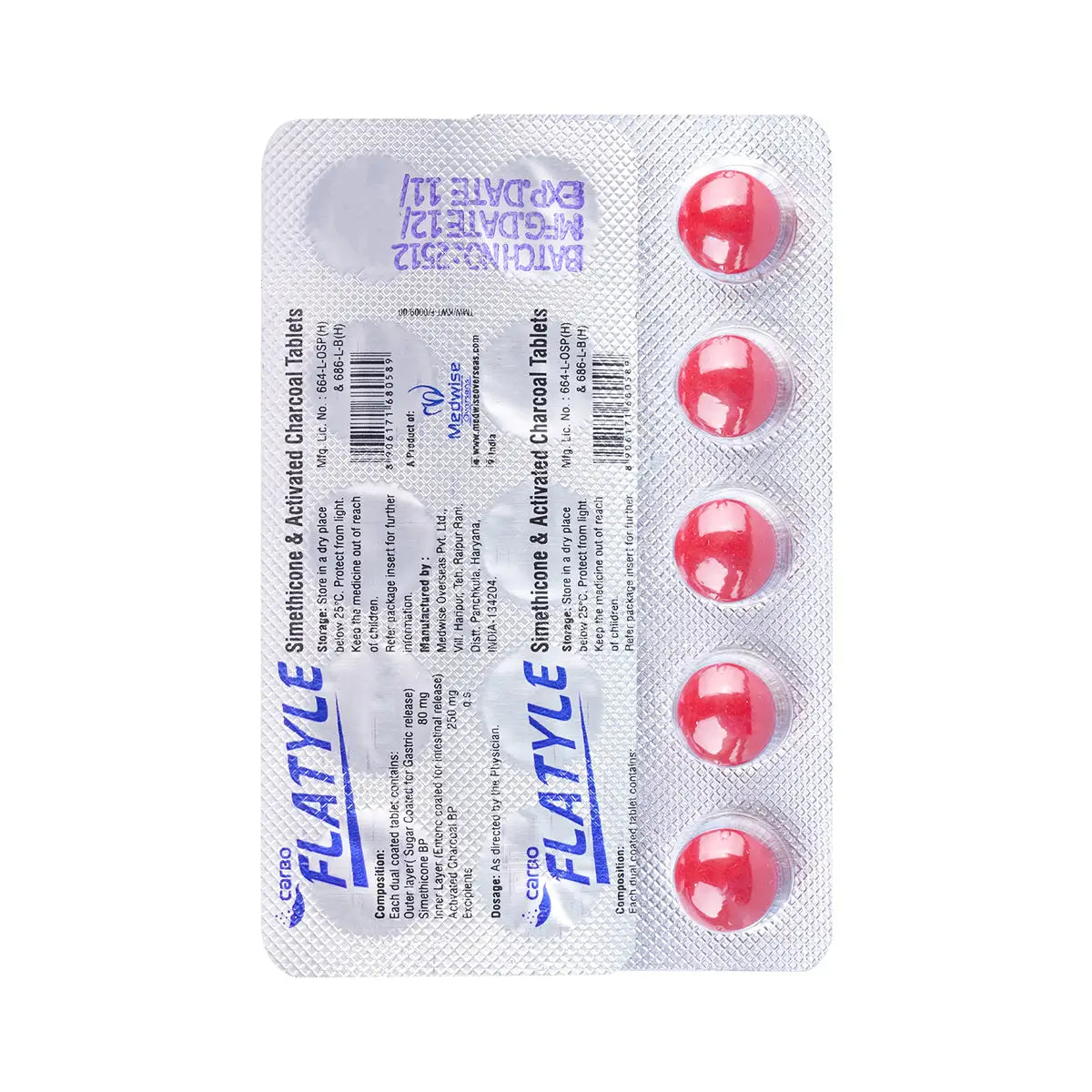 6-Carbo Flatyle 10 Tablets +5