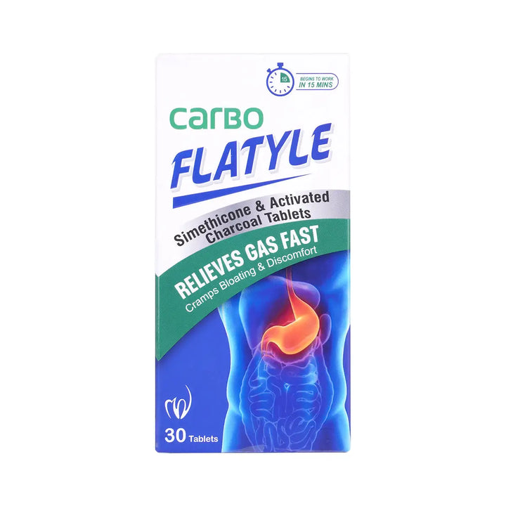 59797-Carbo Flatyle 30 Tablets +2