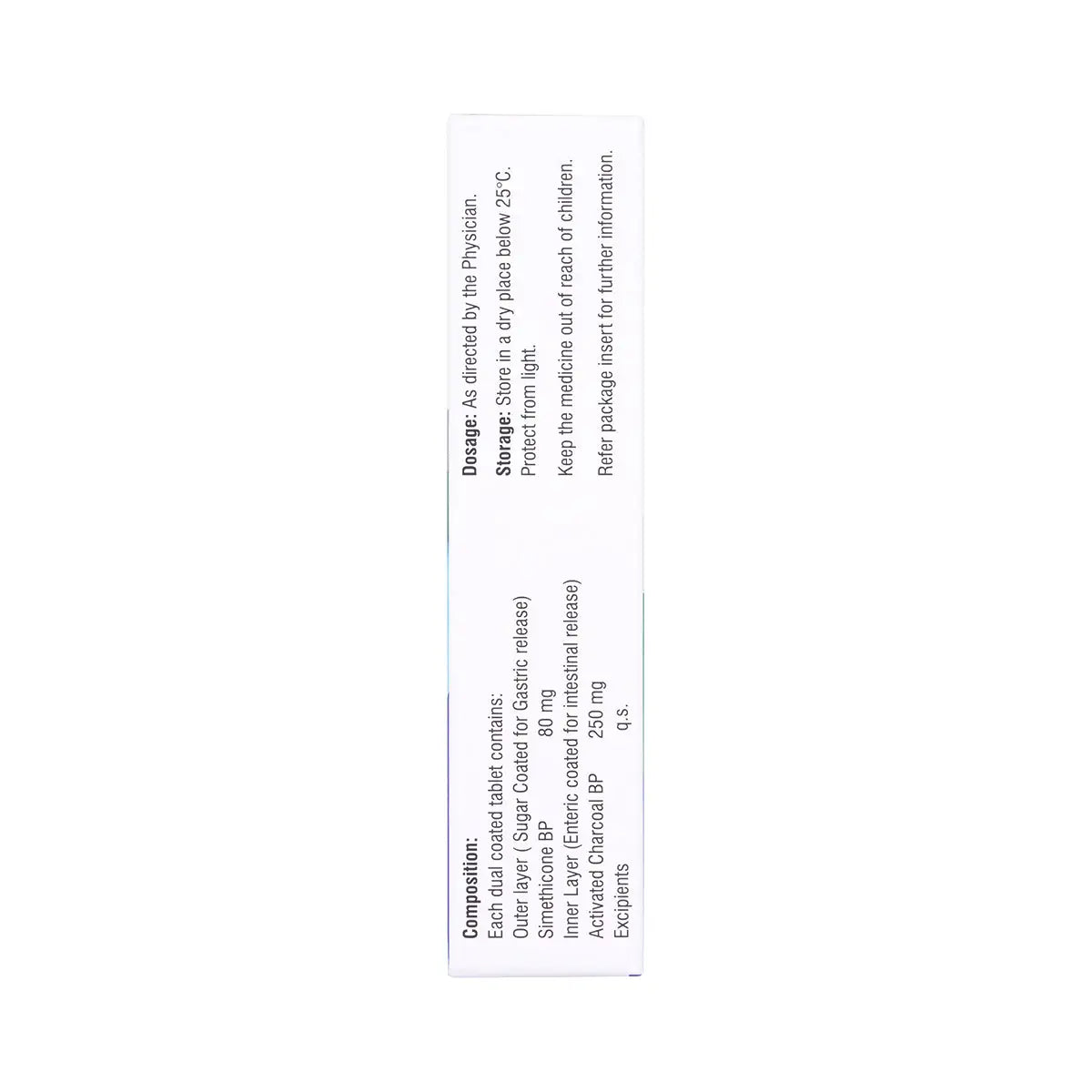 5-Carbo Flatyle 30 Tablets +4