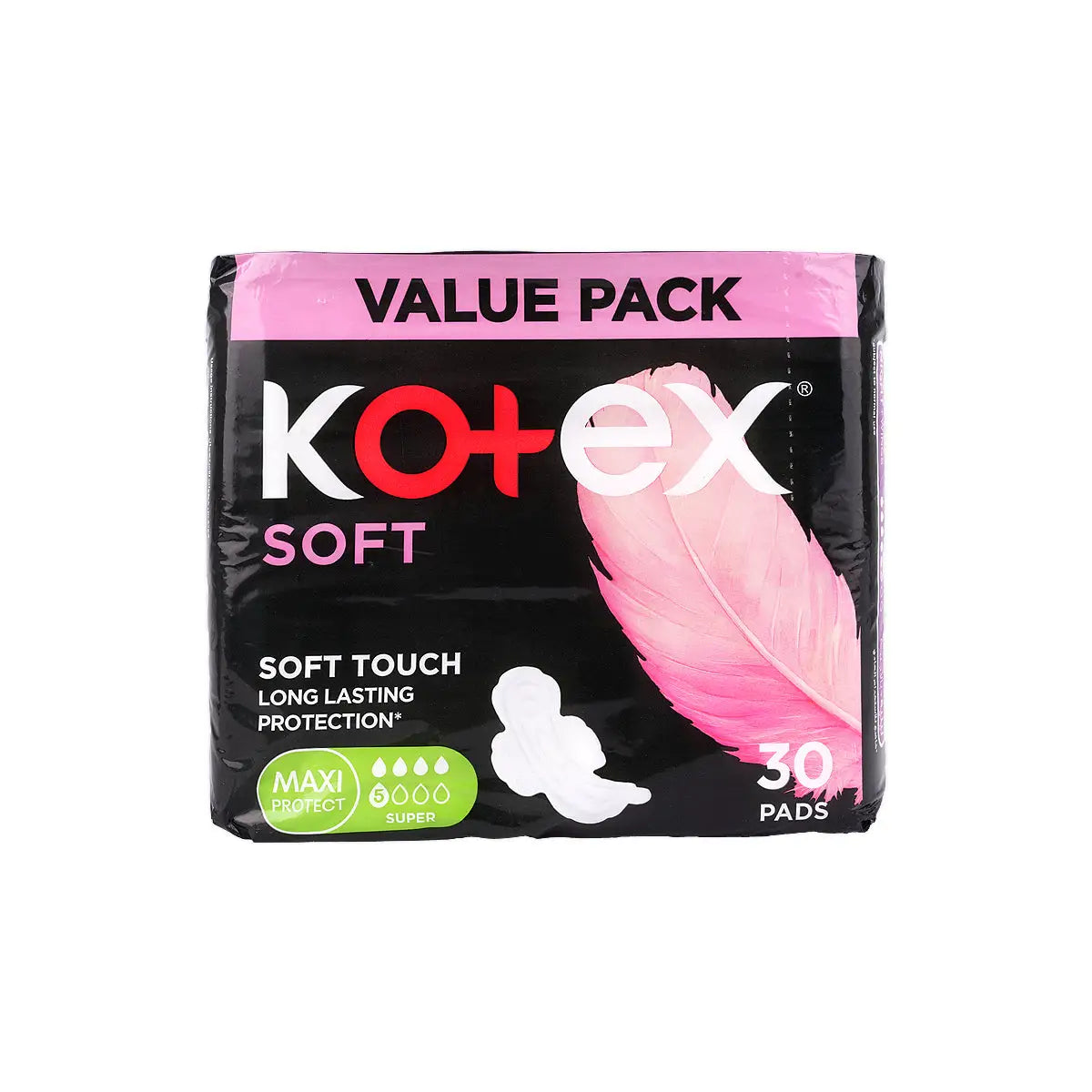 1-Kotex Maxi Protect Soft Touch 30 Pads-Super