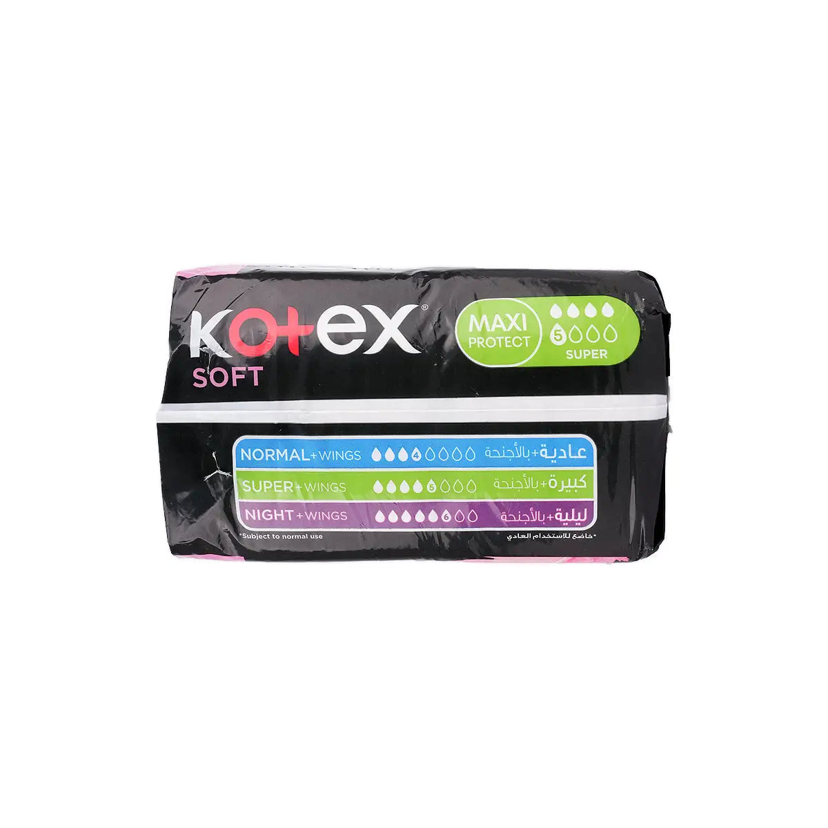 4-Kotex Maxi Protect Soft Touch 30 Pads-Super +3