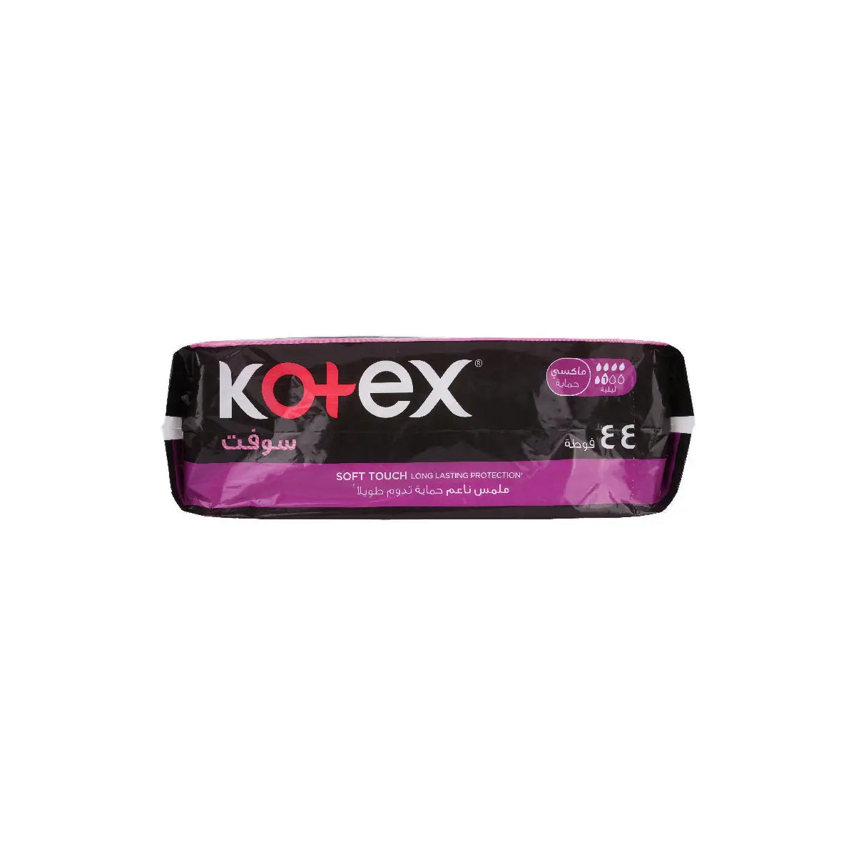 4-Kotex Maxi Protect Soft Touch 44 Pads-Night +3