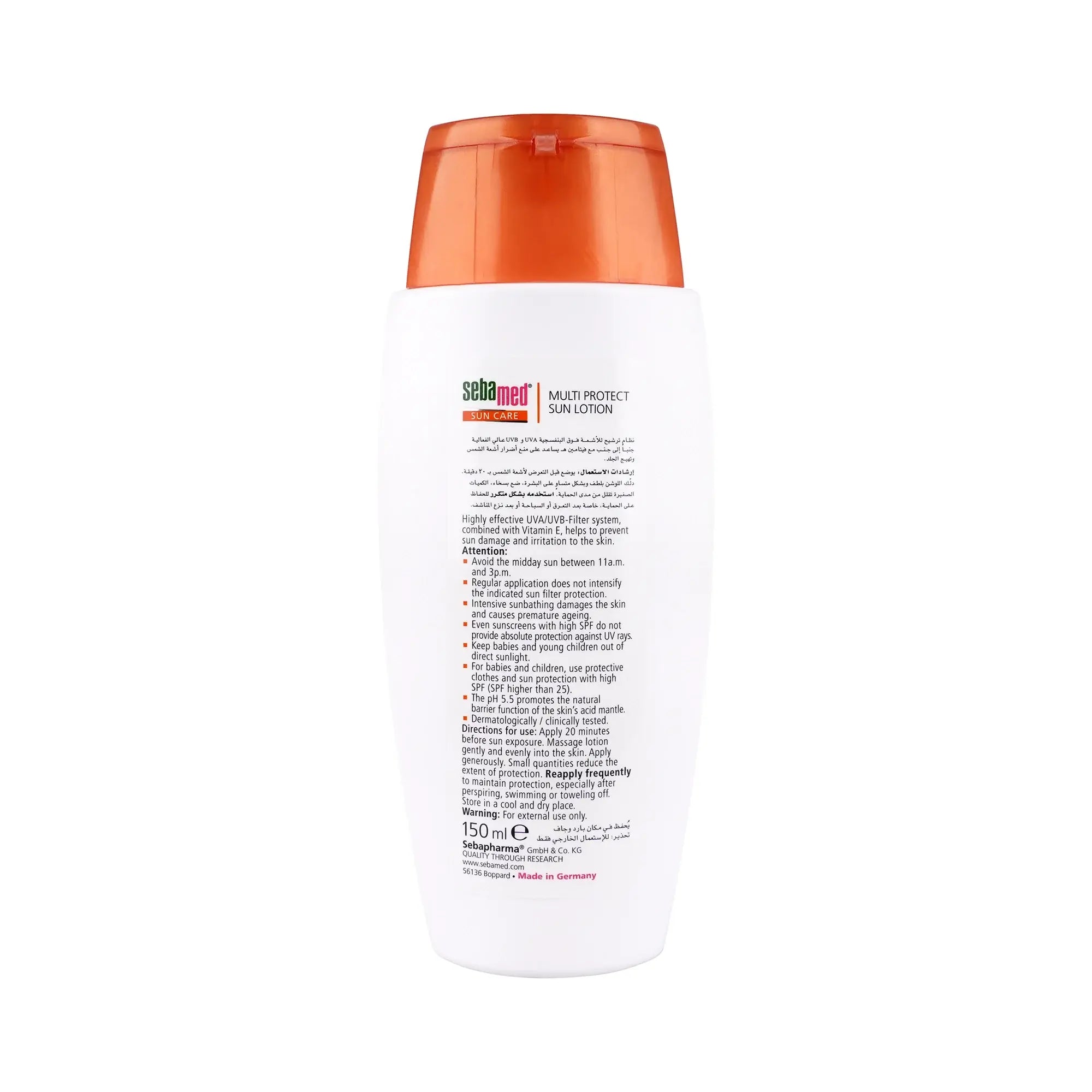 Sebamed Sun Care 50 Multi Protect Sun Lotion 150mL