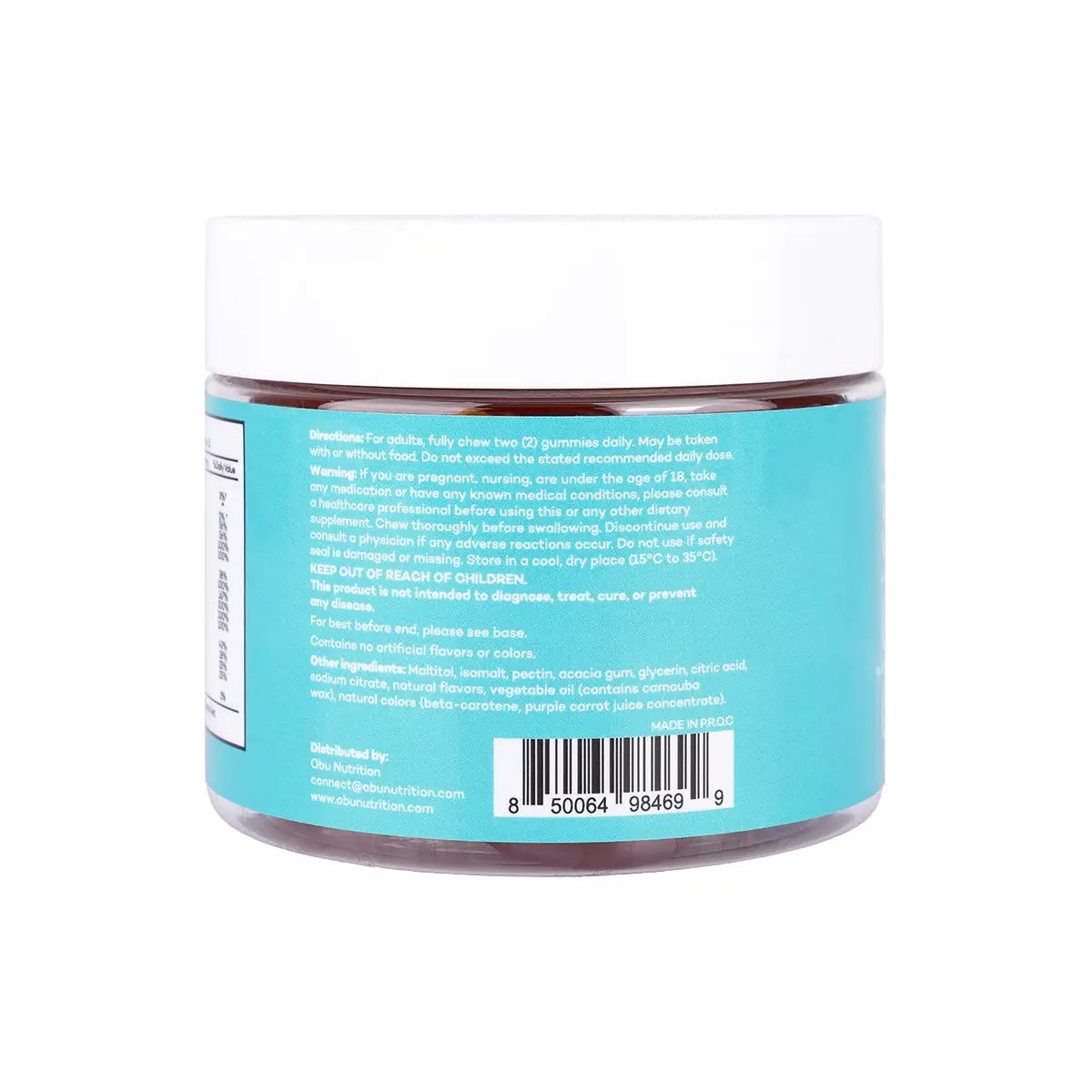 3-Obu Multivitamin 30 Gummies - Tropical Flavor +2