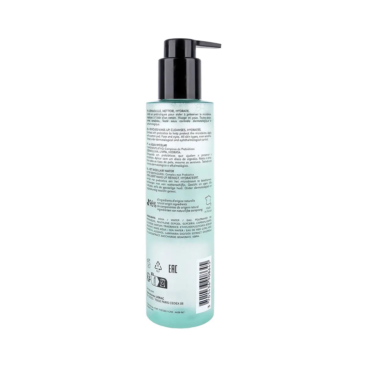 2-Lierac Micellar Cleansing Water 200ml +1