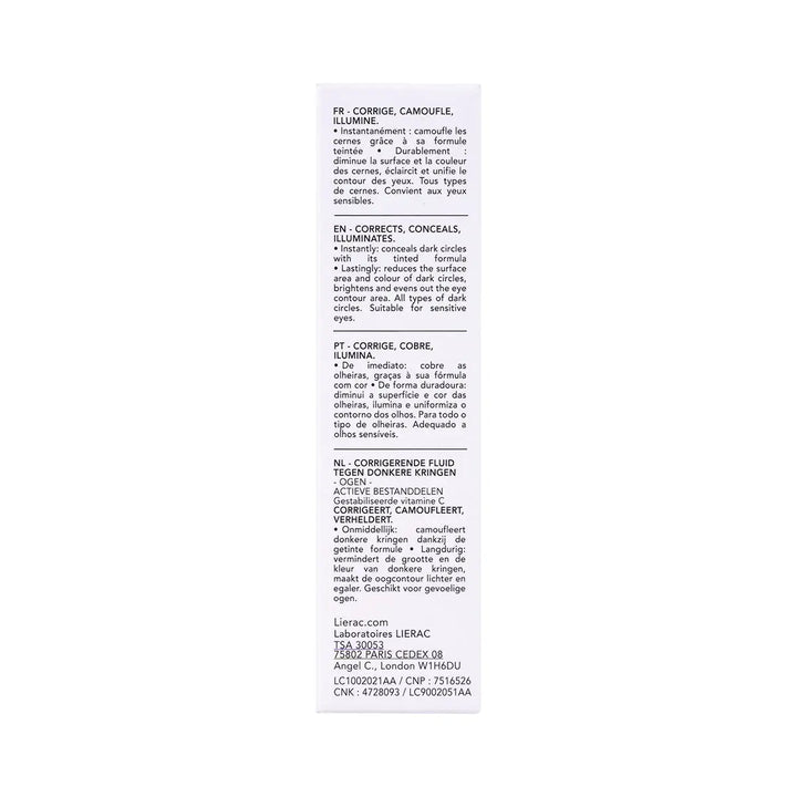 59818-Lierac Diopti Dark Circles Correction Eye Fluid 15mL +6