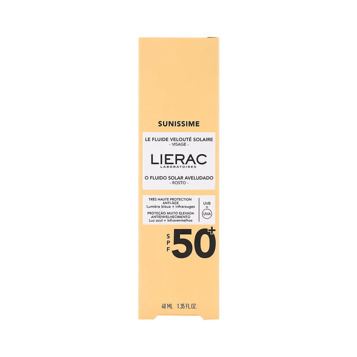 2-Lierac Sunissime Velvety Sun Fluid Spf50+ 40ml +1