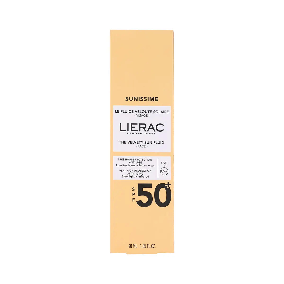 1-Lierac Sunissime Velvety Sun Fluid Spf50+ 40ml