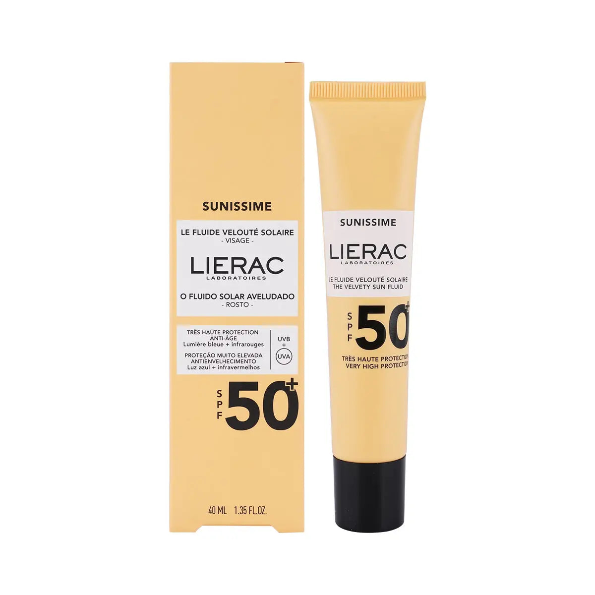 3-Lierac Sunissime Velvety Sun Fluid Spf50+ 40ml +2