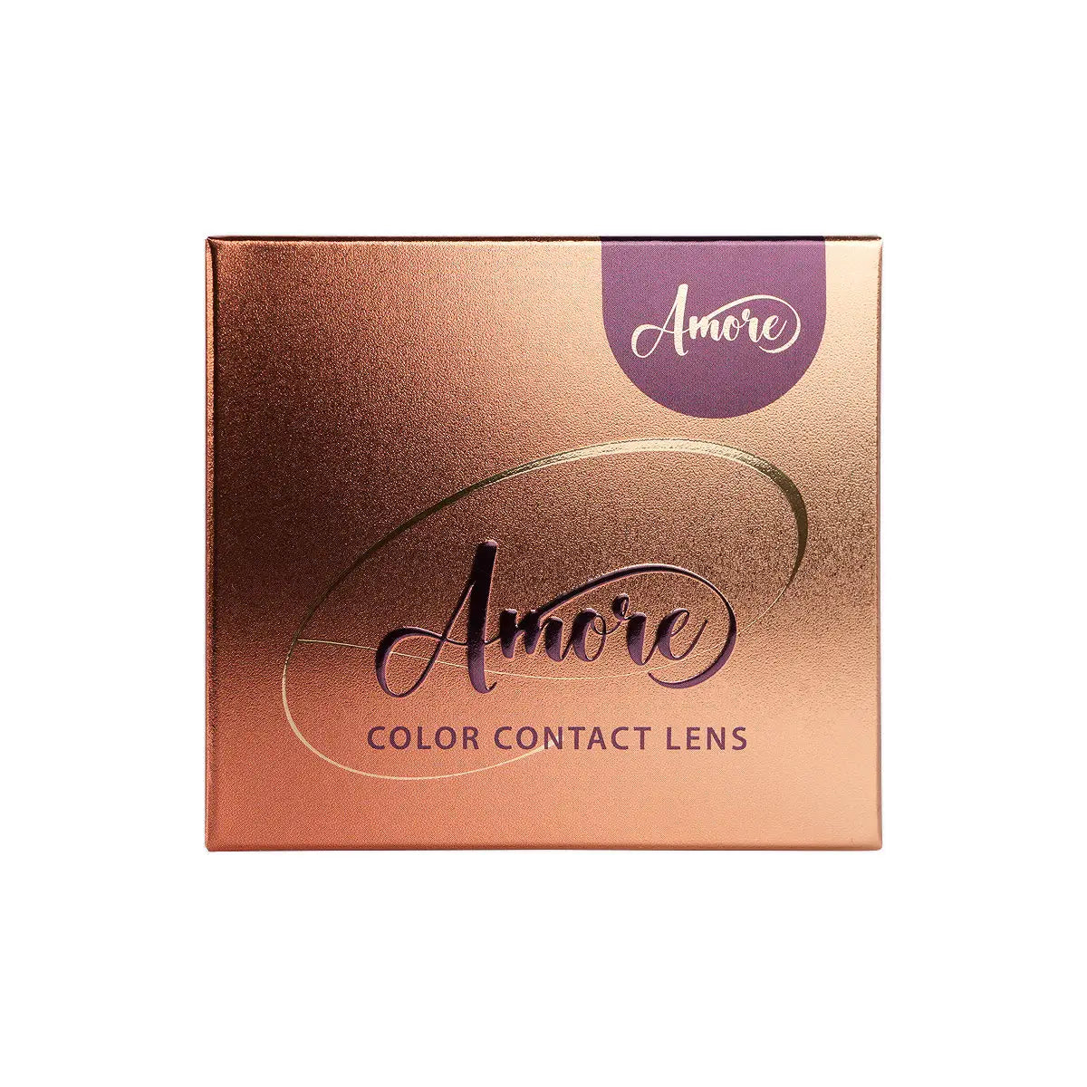 59843-Amore Color Contact Lenses - Amore Brown +2