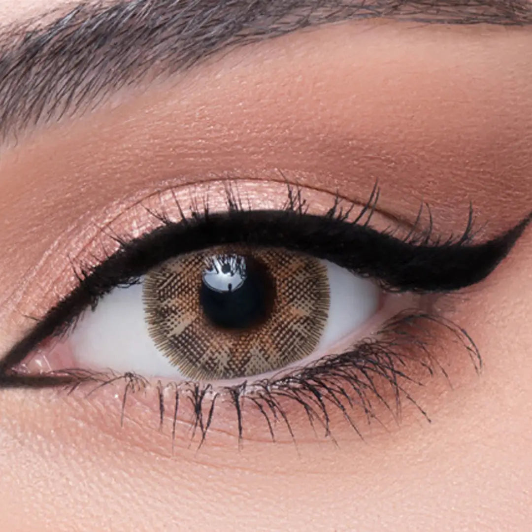 59849-Amore Color Contact Lenses - Cookie Marron