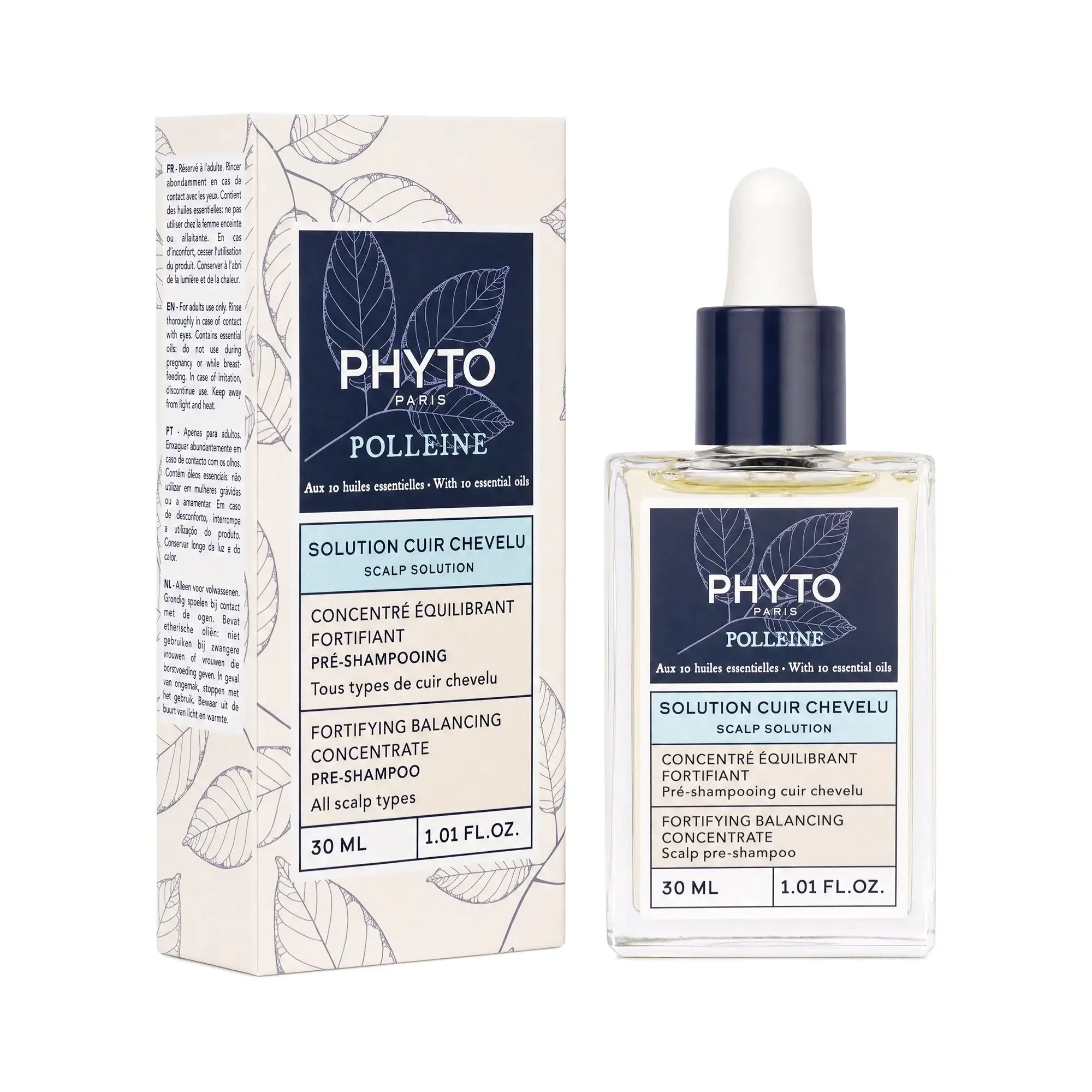 59859-Phyto Polleine Fortifying Pre-Shampoo Concentrate 30mL +3