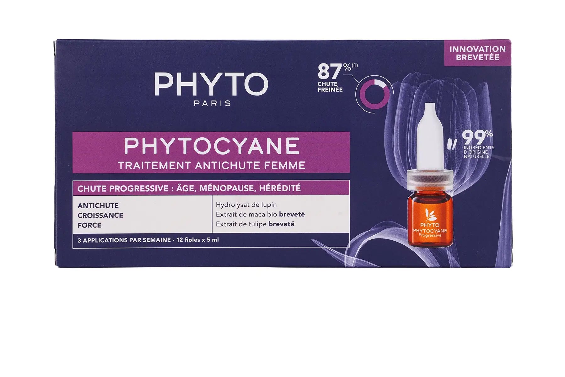 59863-Phyto Phytocyane Progressive Anti-Hair Loss Treatment 12x5mL +1