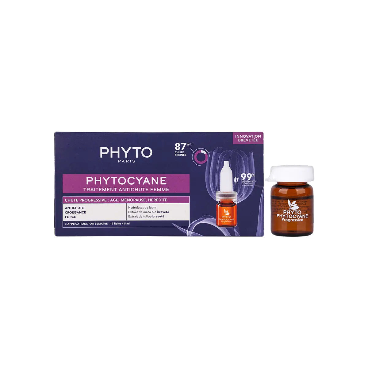 59863-Phyto Phytocyane Progressive Anti-Hair Loss Treatment 12x5mL